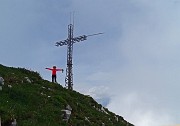 63 Alla croce del Monte Secco (anticima 2217 m)